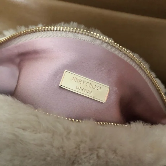 Jimmy Choo Faux Fur Callie Bag - Picture 5 of 6